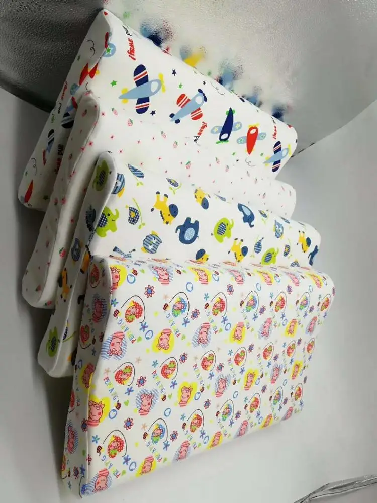 Colorful Cartoon Infant Baby Children Latex Sleep Pillow
