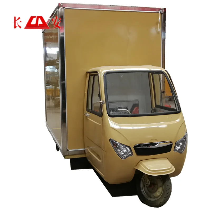 high quality mobile ice cream tricycle electric food truck for sale