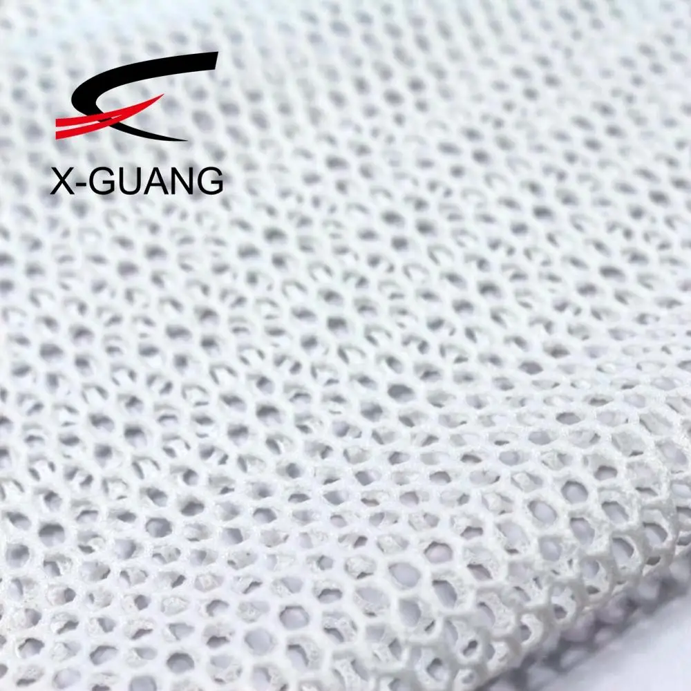 
100% Polyester Big Holes Mesh Lining Fabric For Sportswear 
