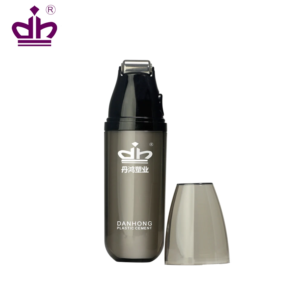 with roller brush hair colouring dying root surfactant container liquid foundation cream packaging cosmetic bottle