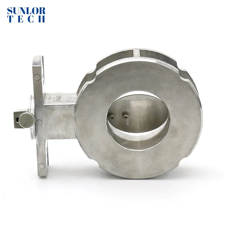 Cold air aluminum alloy butterfly valve to control the flow of gas and air control valve using in the furance, kiln and boilers