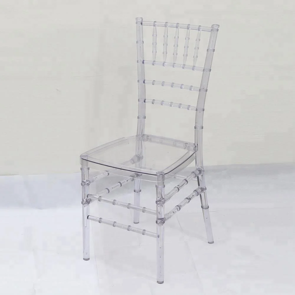 Hot Sale Wedding Plastic Crystal Chiavari tiffany Chair