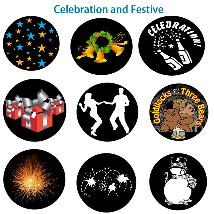 35w 50w 80w rotating led logo gobo projector light for shop