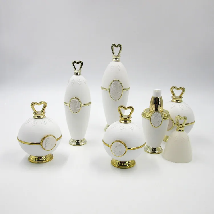 
50g 30g luxury golden acrylic eye serum cream cosmetic plastic massage jar 