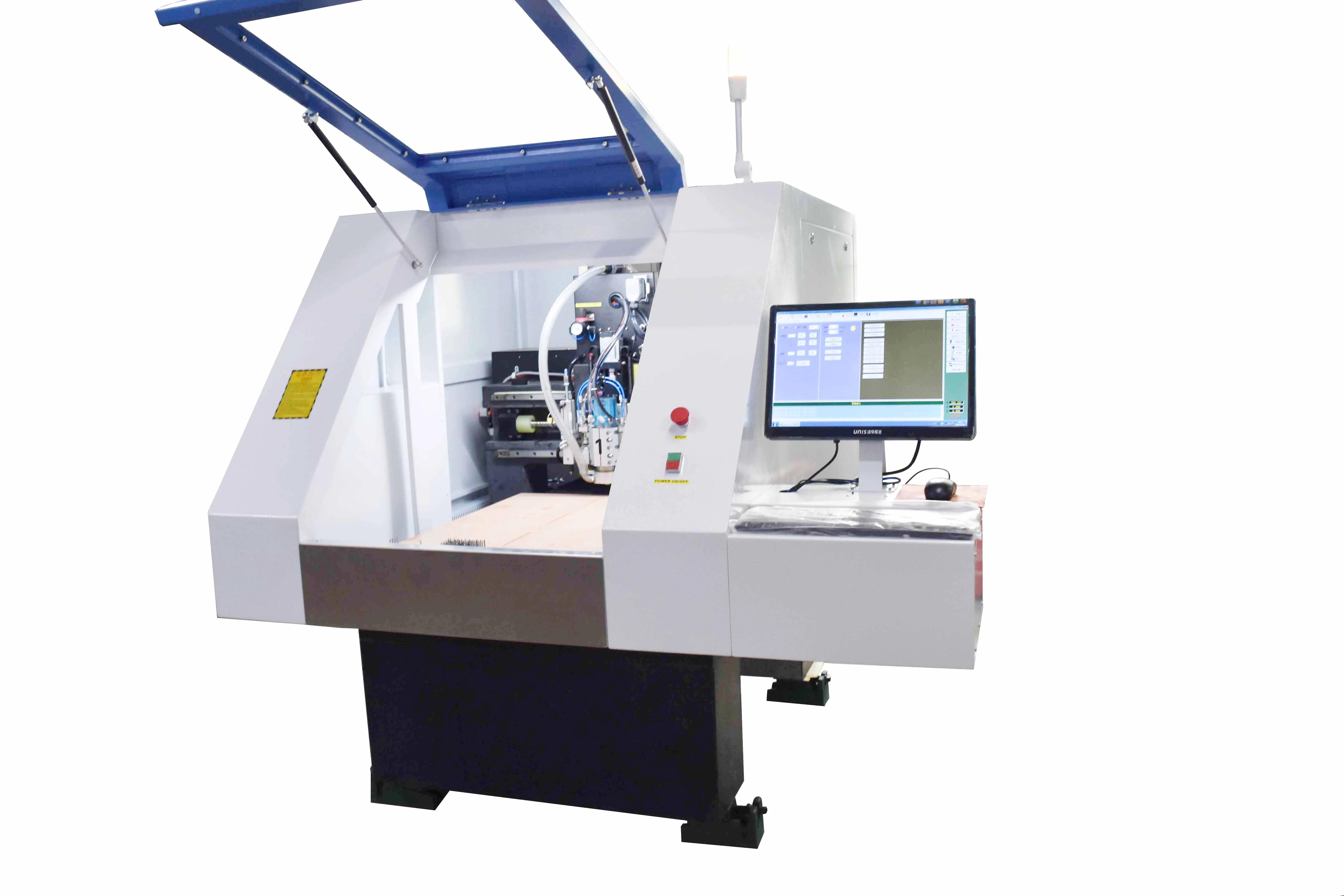 CNC PCB FR4 CEM 1/2/4 Печаная Плата Одношпиндельный Сверлильный Станок с ЧПУ