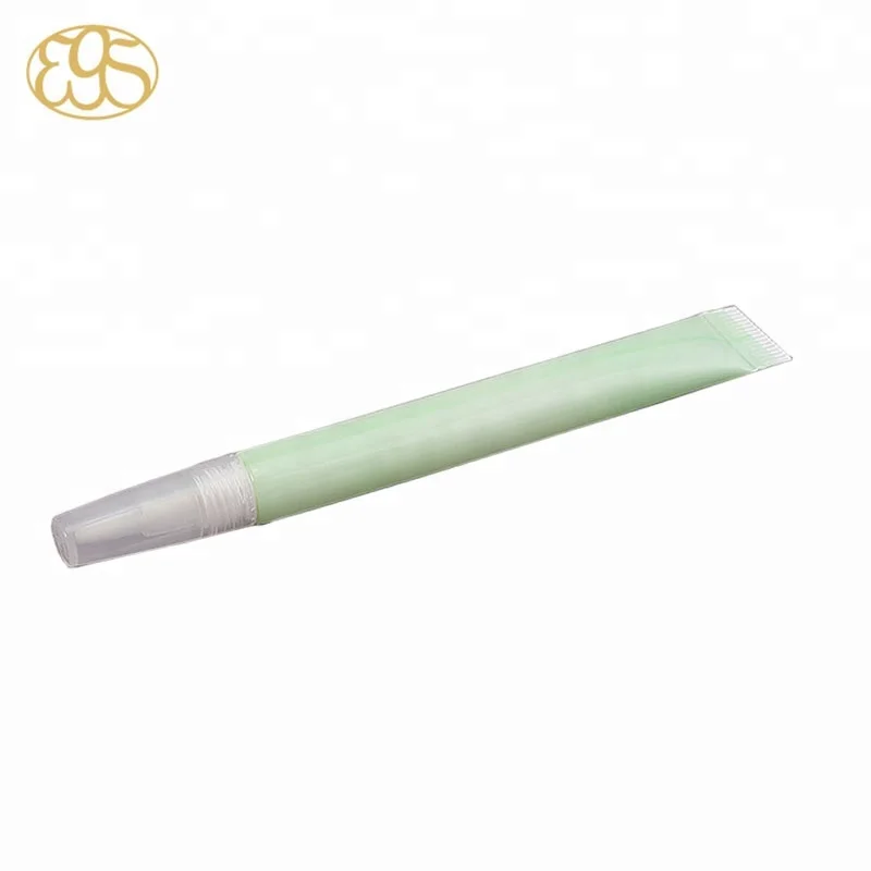 Cosmetic 5ml fine brush applicator Lip gloss tube