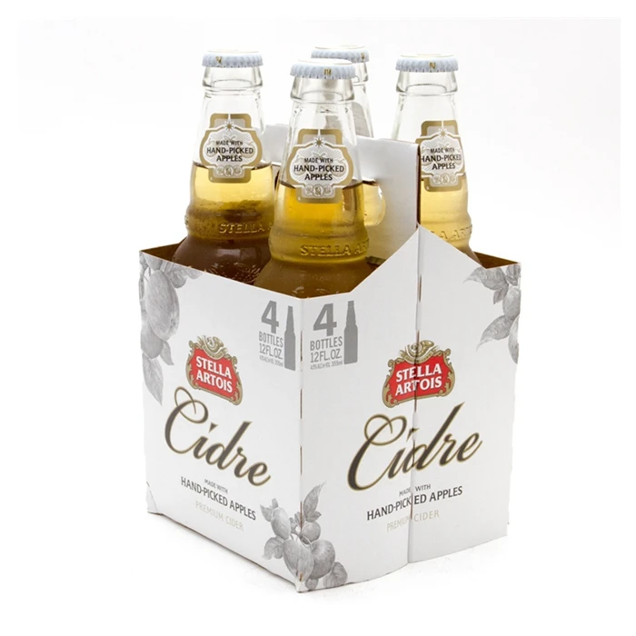 2024 HOT New Free New Custom Design High Quality Promotion Recyclable Corrugated 6 Bottle Carrier