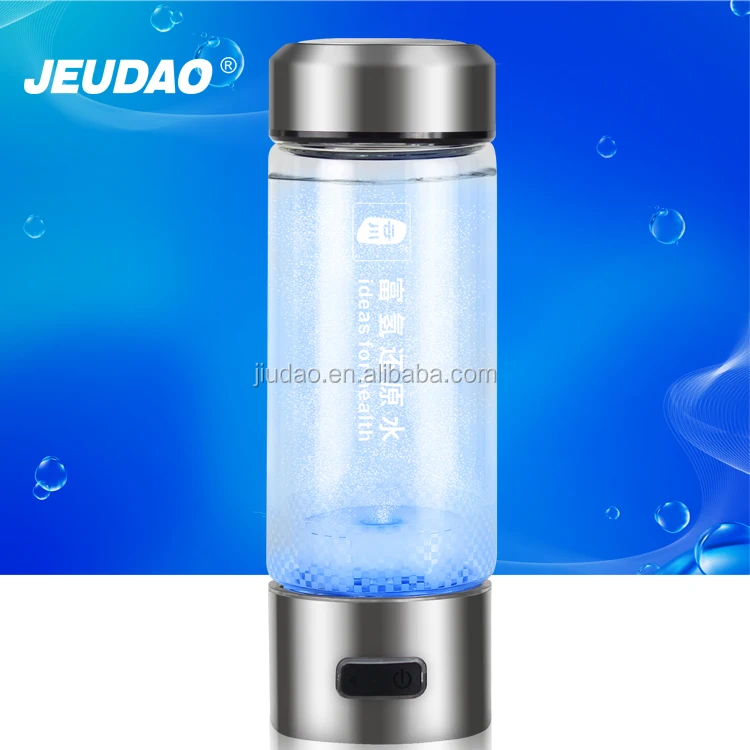 Zero residual chlorine and zero ozone hydrogen rich water machine