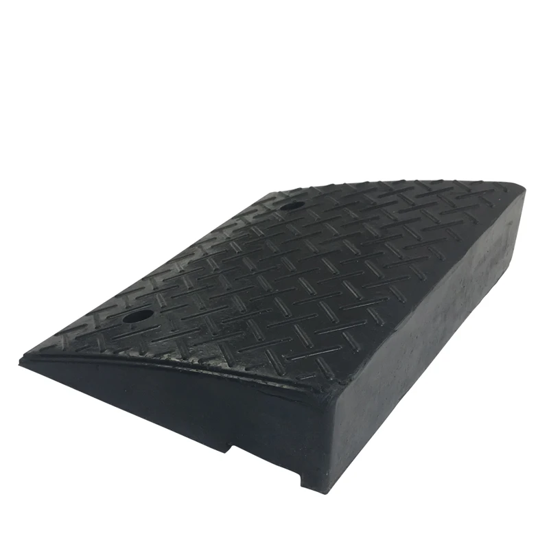 10cm High Heavy Duty Rubber Traffic Car Ramps Kerb Ramp Driveway Curb Ramp