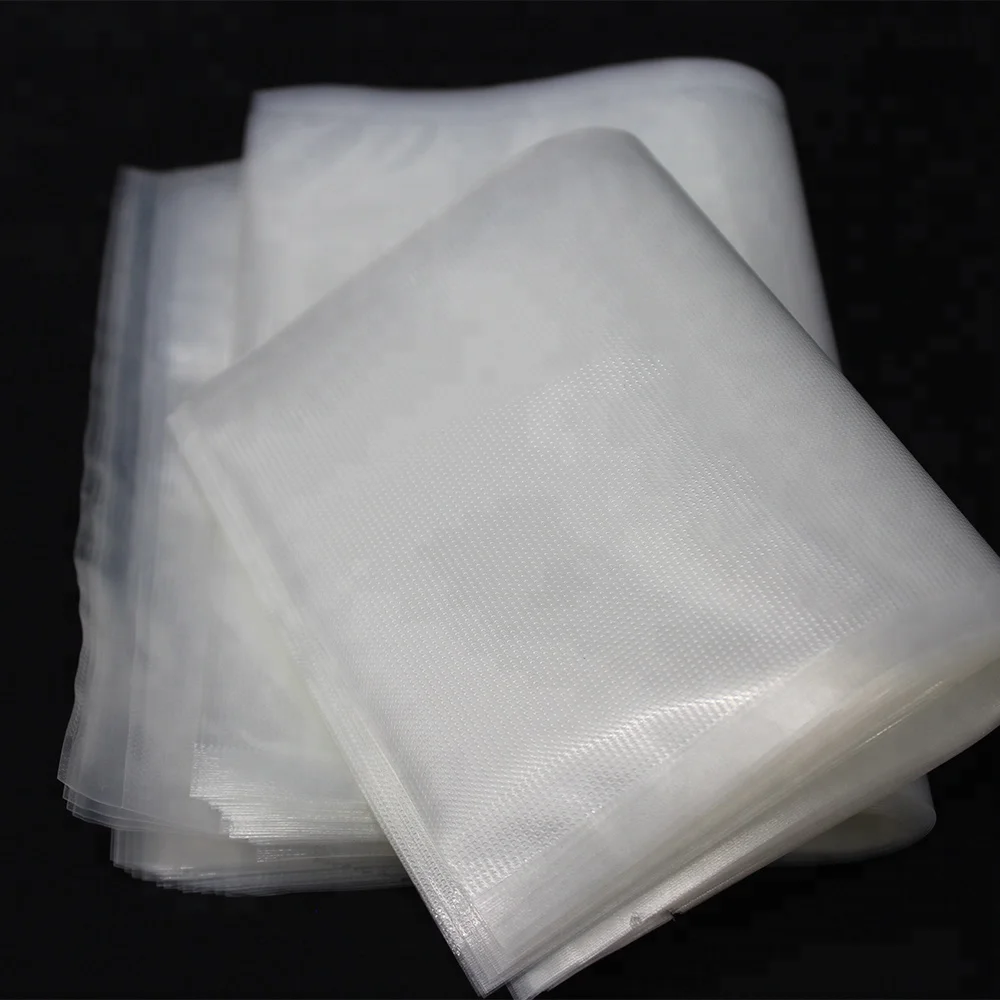 
New Product Biodegradable Embossed Vacuum Packaging Seal Bags 