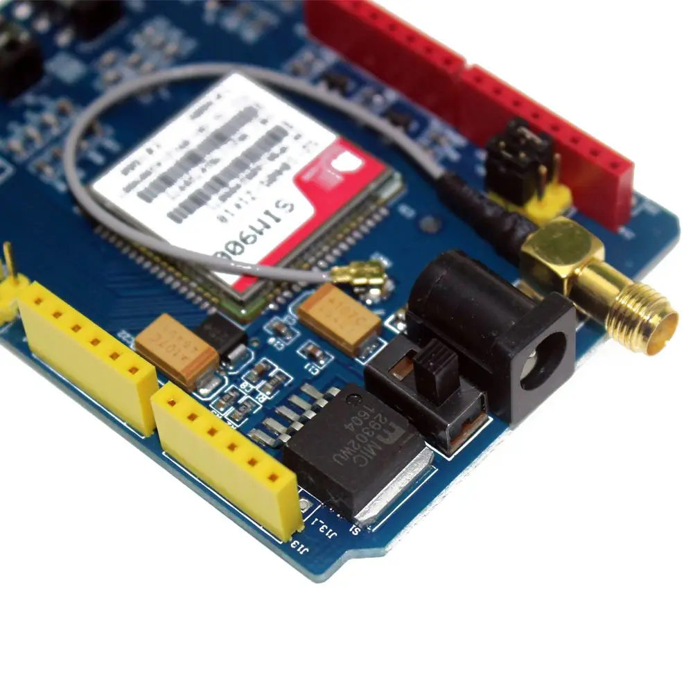 SIM900 GPRS/GSM Shield Development Board Quad-Band Module