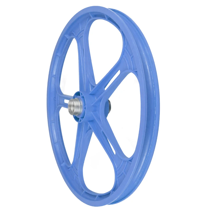 Nedong 20x1.5 City Bicycle Tricycle Plastic Wheel Rim Airless Solid Tire n eumatico para bicicleta sin aire