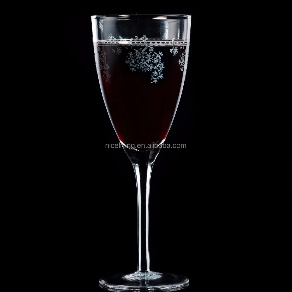Elegant Vintage Red Wine Glasses 13oz / 370ml