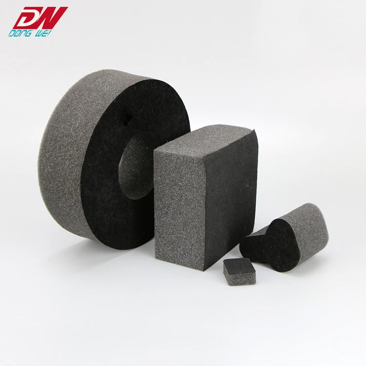 Top quality custom die cut high density eva/sponge velvet foam insert packing material