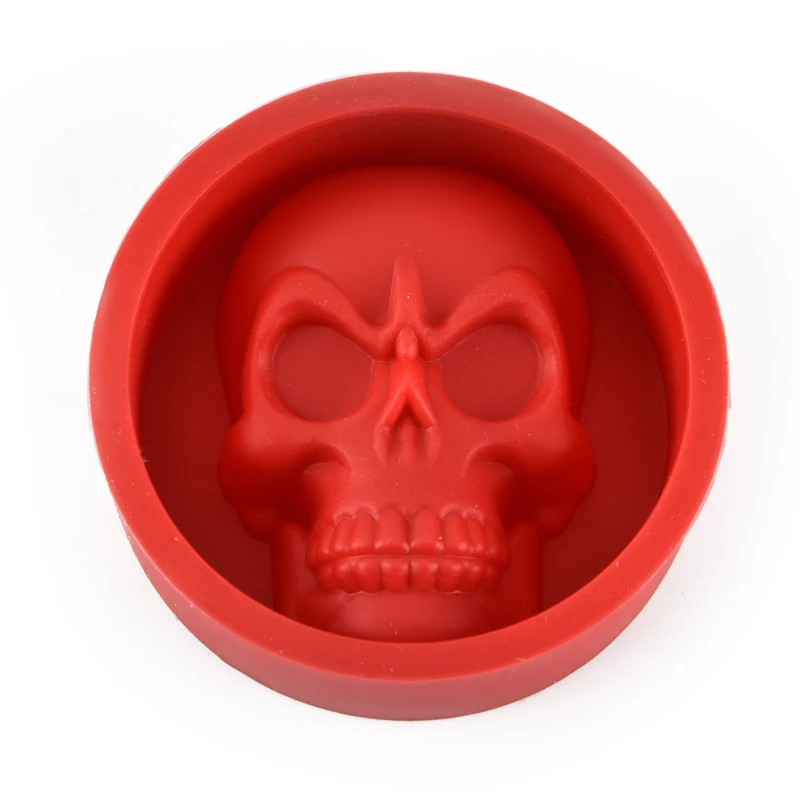 Производители продают силиконовые инструменты для выпечки черепа Форма торта форма мыла ручной работы
