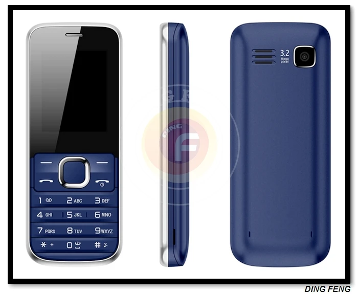 Горячая распродажа 1.8 дюймов экран GPRS / WAP quad-диапазона двойной SIM карты MP3MP4 FM все China Mobile телефон модели C301