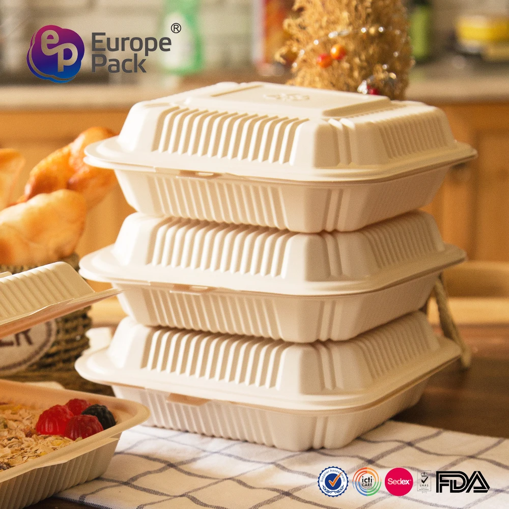 Alibaba большой экологической биоразлагаемых эко-ланч для упаковки