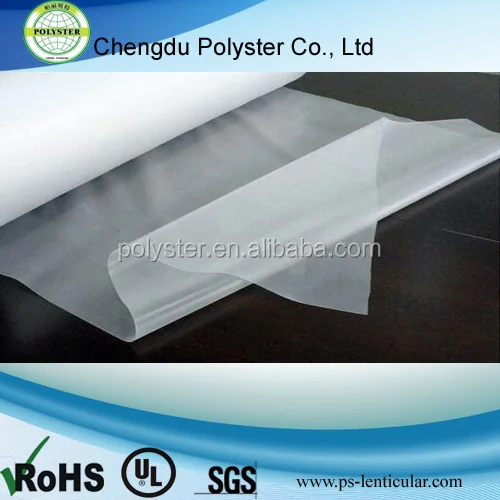 graphic overlays 250micron printing Polycarbonate film roll with adhesive