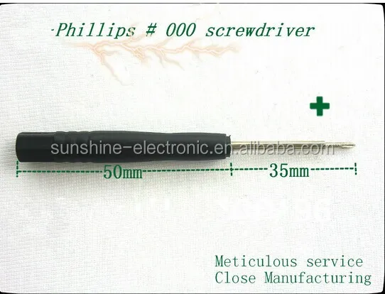 for mobile phone repair tools Small phillips screwdriver PH000 screwdriver