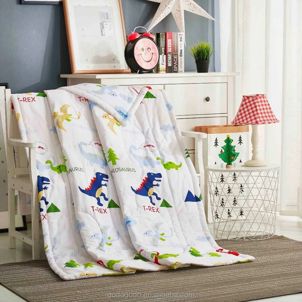 Hot sale 100%Cotton fabric quilt with Luxury kids bed spread for hometextile