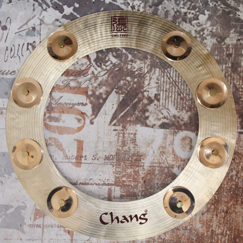 
CHANG Circle Bell Cymbals Effect Cymbals For Drum Accessory 