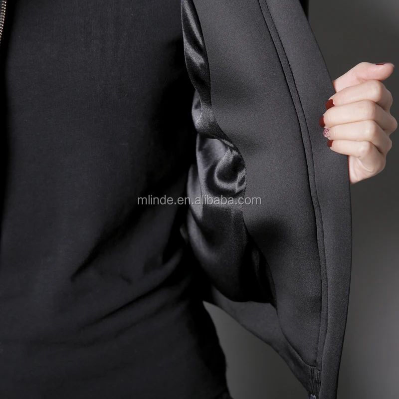 Causal Korean Fashion New Womens Ladies Black Jacket Baseball Uniform Bat Sleeve Coat Cotton Short Style Bomber Jacket for Women