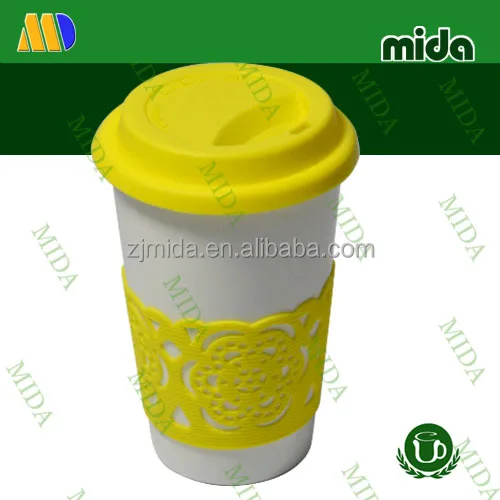 Желтый Крышка starbucks coffee кружка