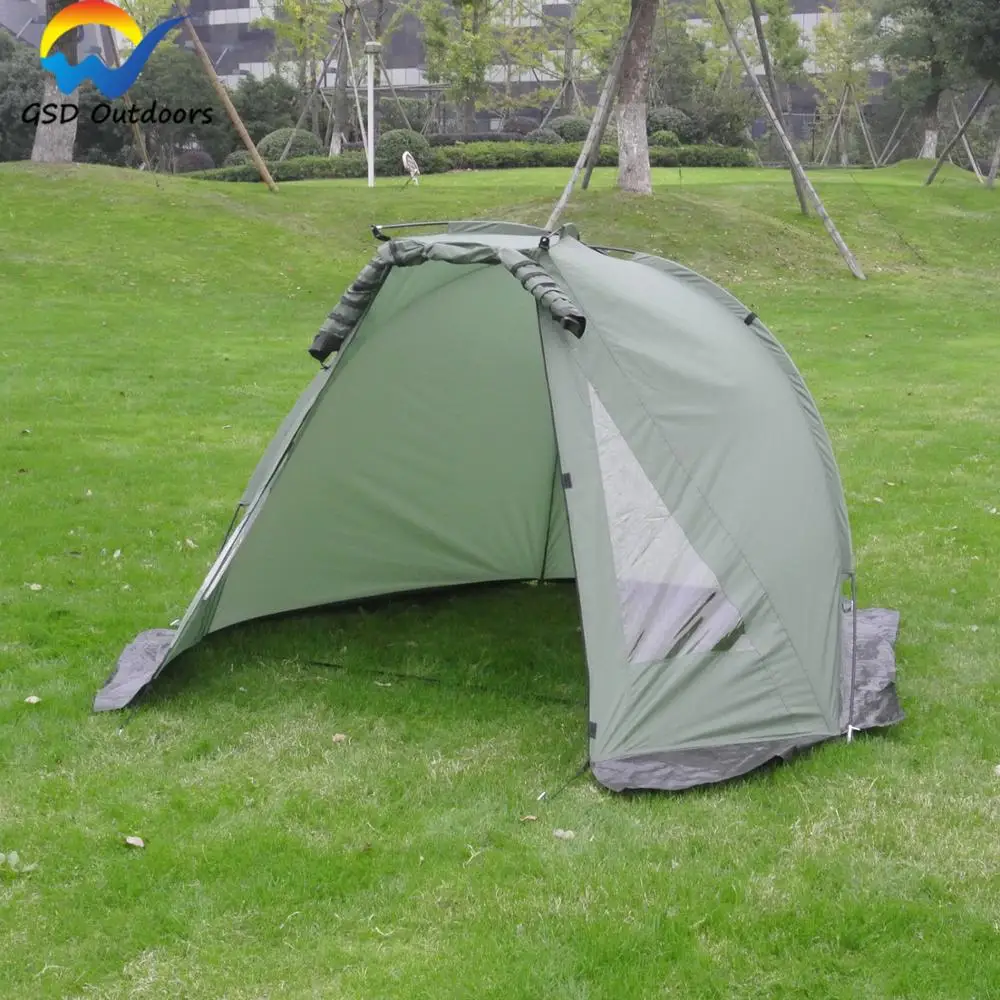 Outdoor Camping Carp Fishing Bivvy Tent Shelter Waterproof Bivvy Carp Fishing Tent Sunshade Winter Tent for Fishing