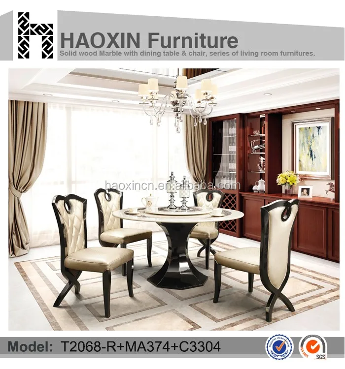 Best Price Luxury Soft Leather High Back Dining Room Chair