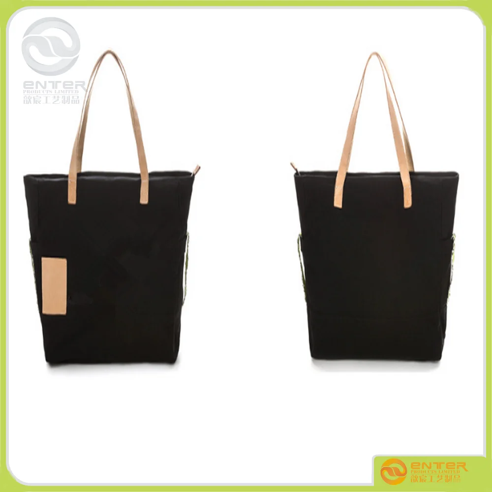 on sale good quality canvas bag with inner pocket Tote Bags,single shoulder canvas bag