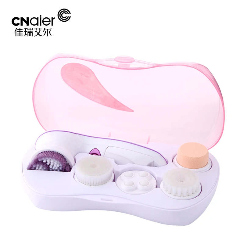 AE-8289B 2021 Top Selling Electric Facial Cleansing Brush Facial Massager Skin Pore Cleaner