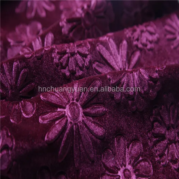 China Textile Factory 100 Polyester Bonded Shining Velvet Fabric For Sofa