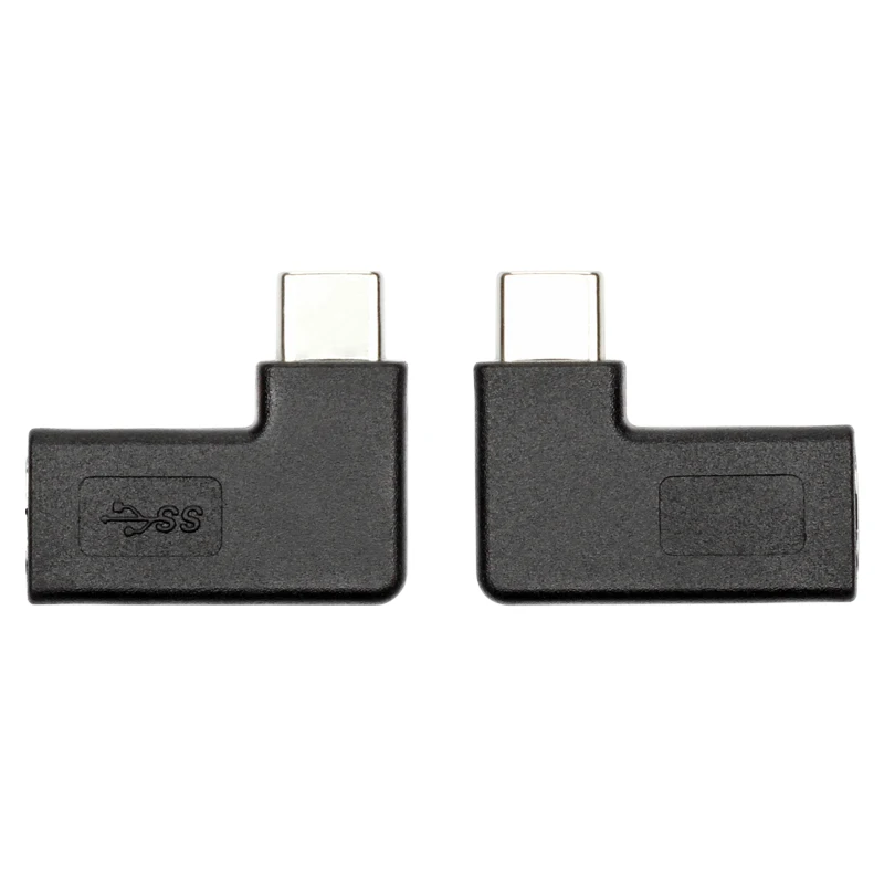 ULT-unite 90 Degree USB 3.1 gen2 10gbps right angle Type C Male to Female Converter Adapter for MacBook ChromeBook