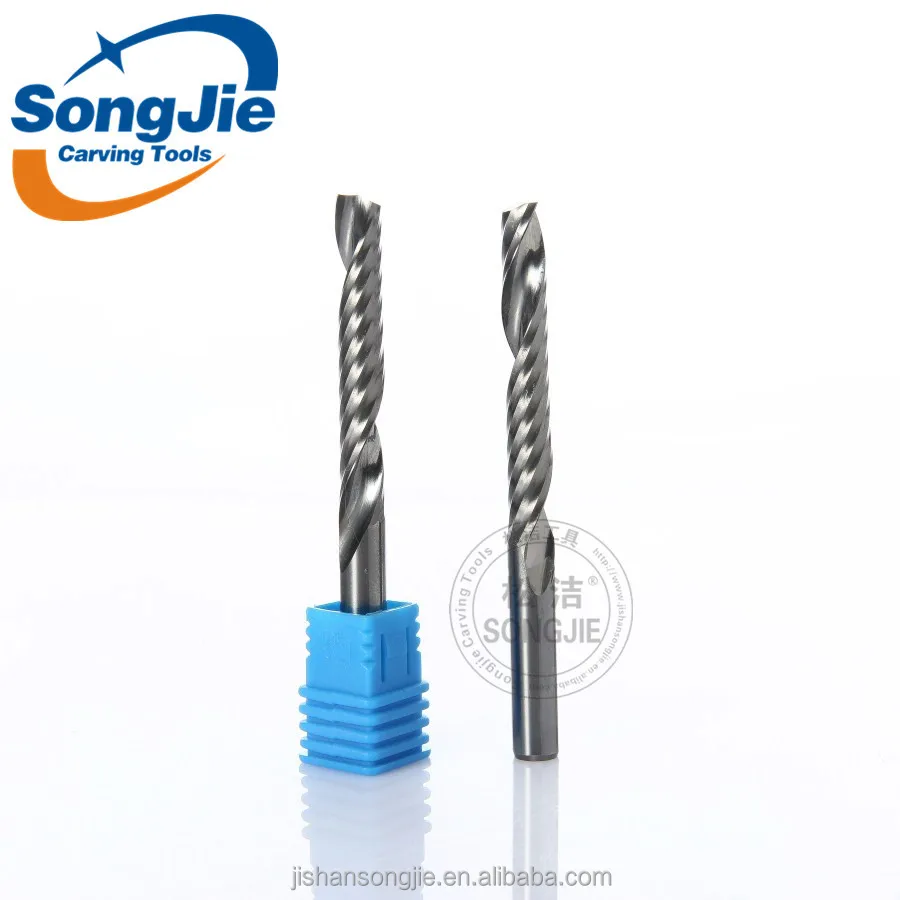 1 Flute End Mill /Solid Carbide End Mill One Flute / Carbide Single Flute End Mill for wood