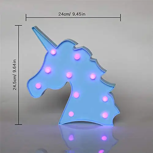 Home Decoration Unicorn Kids Night Light, Soft Lights LED Night Lamp, Multiple Choices from Butterfly Angel Crown Snow Kid Light
