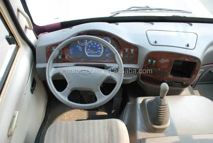 
Popular 28 Seats China Mini Bus with Two Doors for Sale 