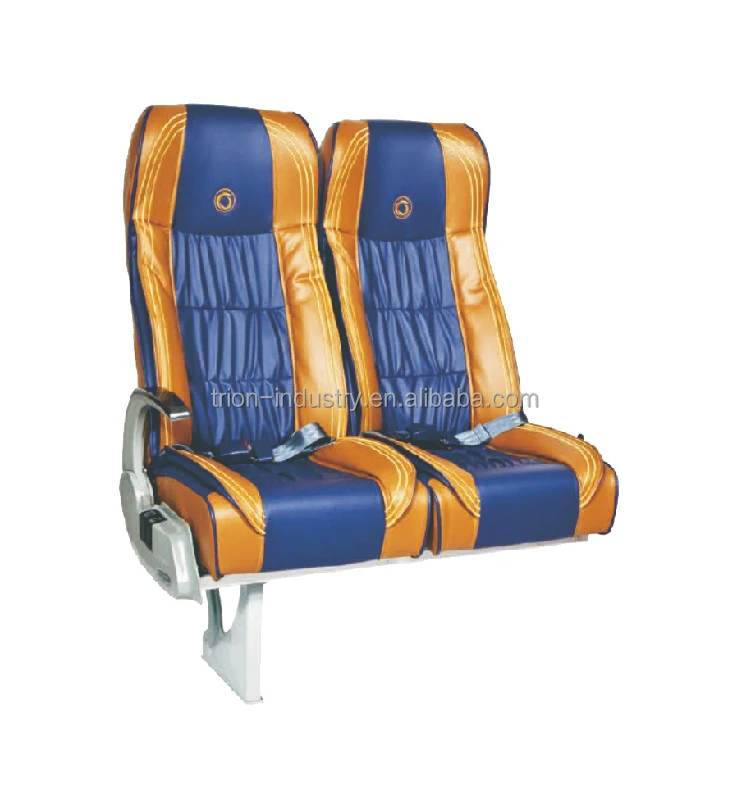 Classic Coach and Bus Leather Passenger Reclining Seats For Mini Bus