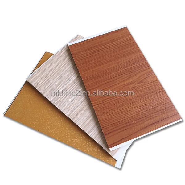 Wood Plastic Composite Exterior Wall Cladding Boards PVC Ceiling Shower Panels