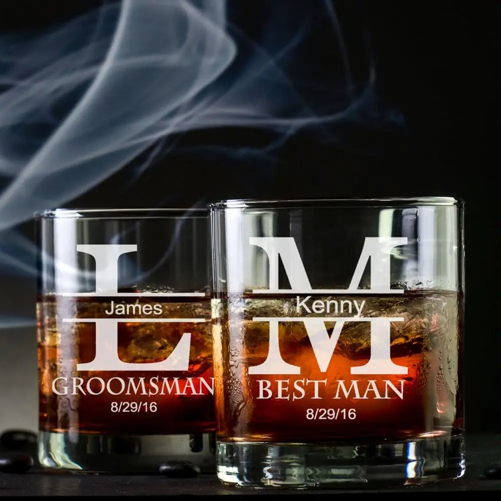 wholesale rock whiskey glass dailyware personalised double old fashioned glasses logo custom lowball glass