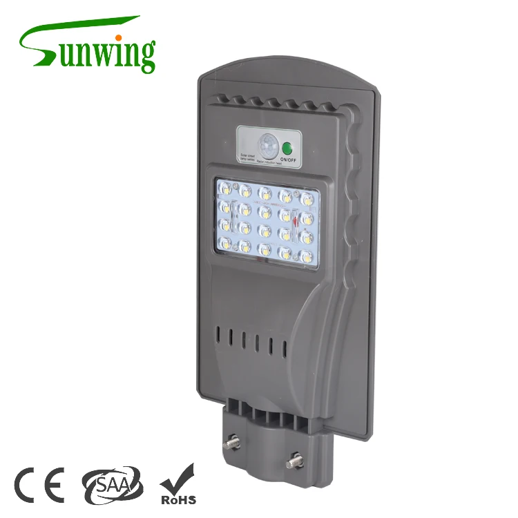 
Sunwing new product outdoor waterproof ip65 20watt 40watt 60watt integrated solar led street light price 