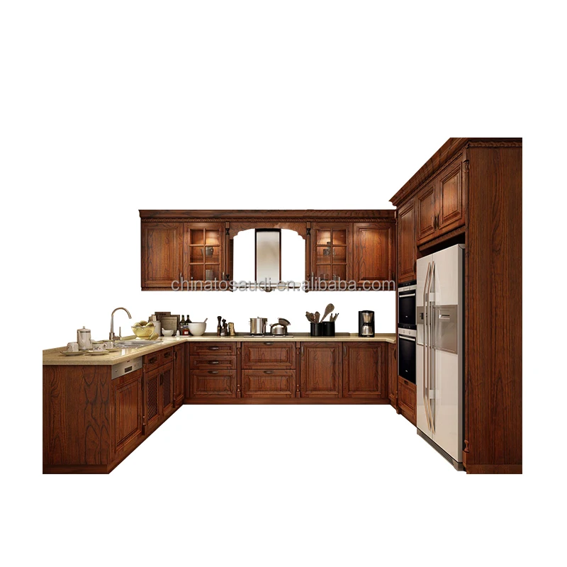 
factory made in China high-end custom kitchen cabinets for sale 