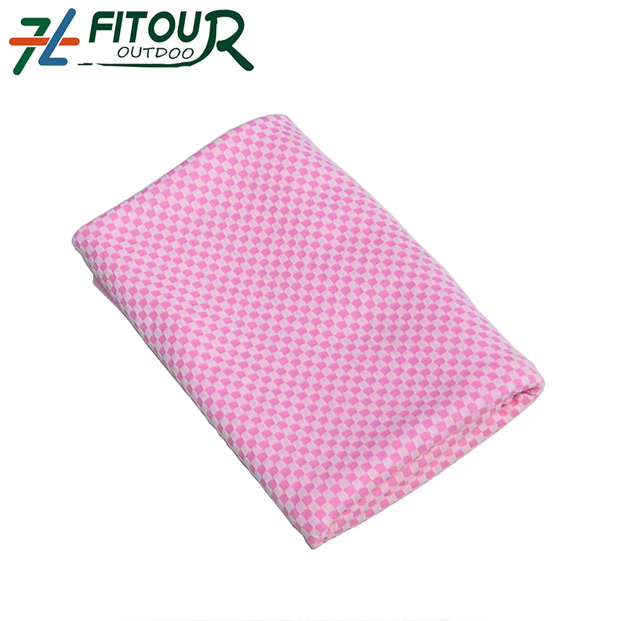 
BSCI audited factories Rapid cooling Bamboo Charcoal Fiber Compressed Cooling Sports Ice towel Gym 