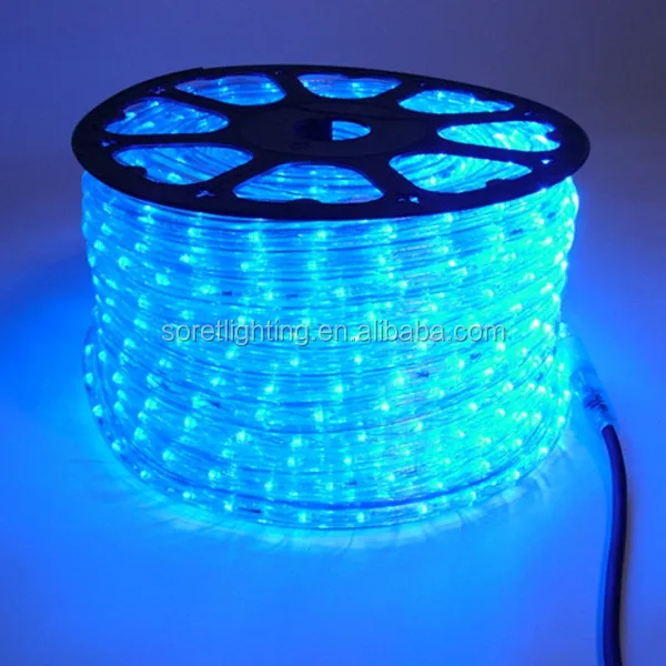 holiday lighting ip44 110v-230v waterproof outdoor led rope light for decoration
