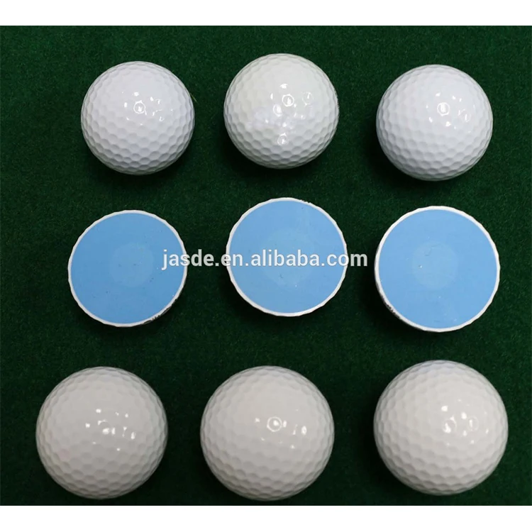 Custom branded logo personalized premium bulk plastic sale biodegradable color range golf ball set