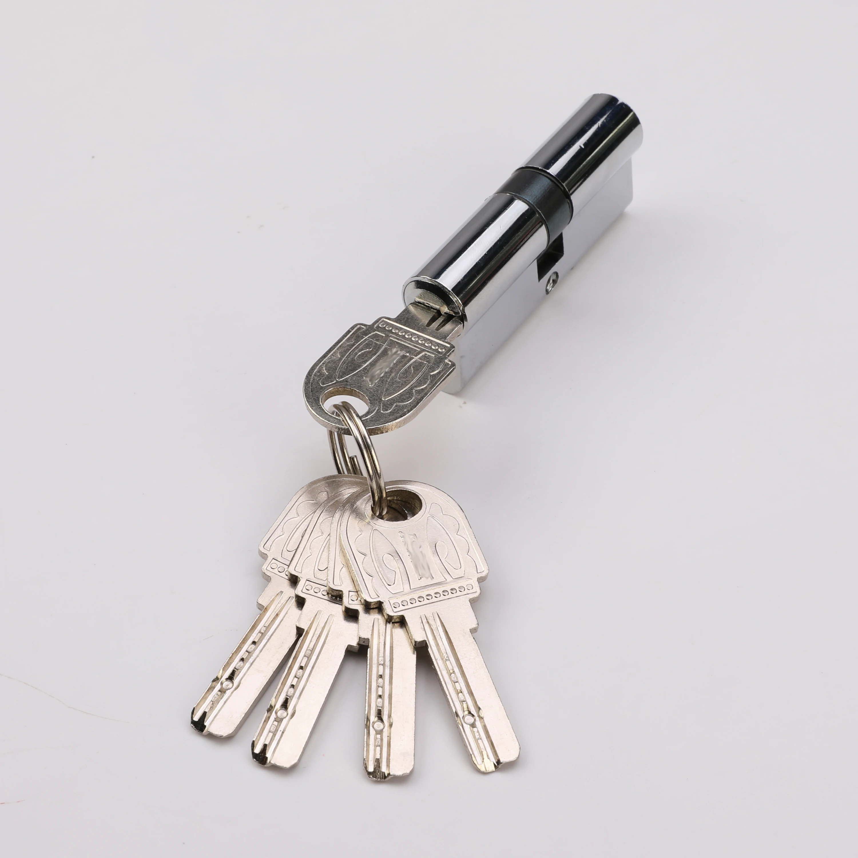 68mm small size zinc lock cylinder factory doorlocks handle computer keys door locks cylinder