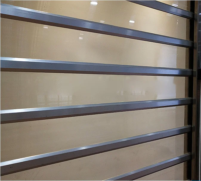 Manufacturers perspective clear PC rolling gates/roller door