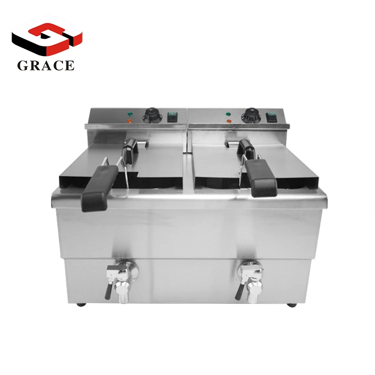 Commercial Heavy Duty Cooking Equipment Electric Chicken Deep Fryer Machine