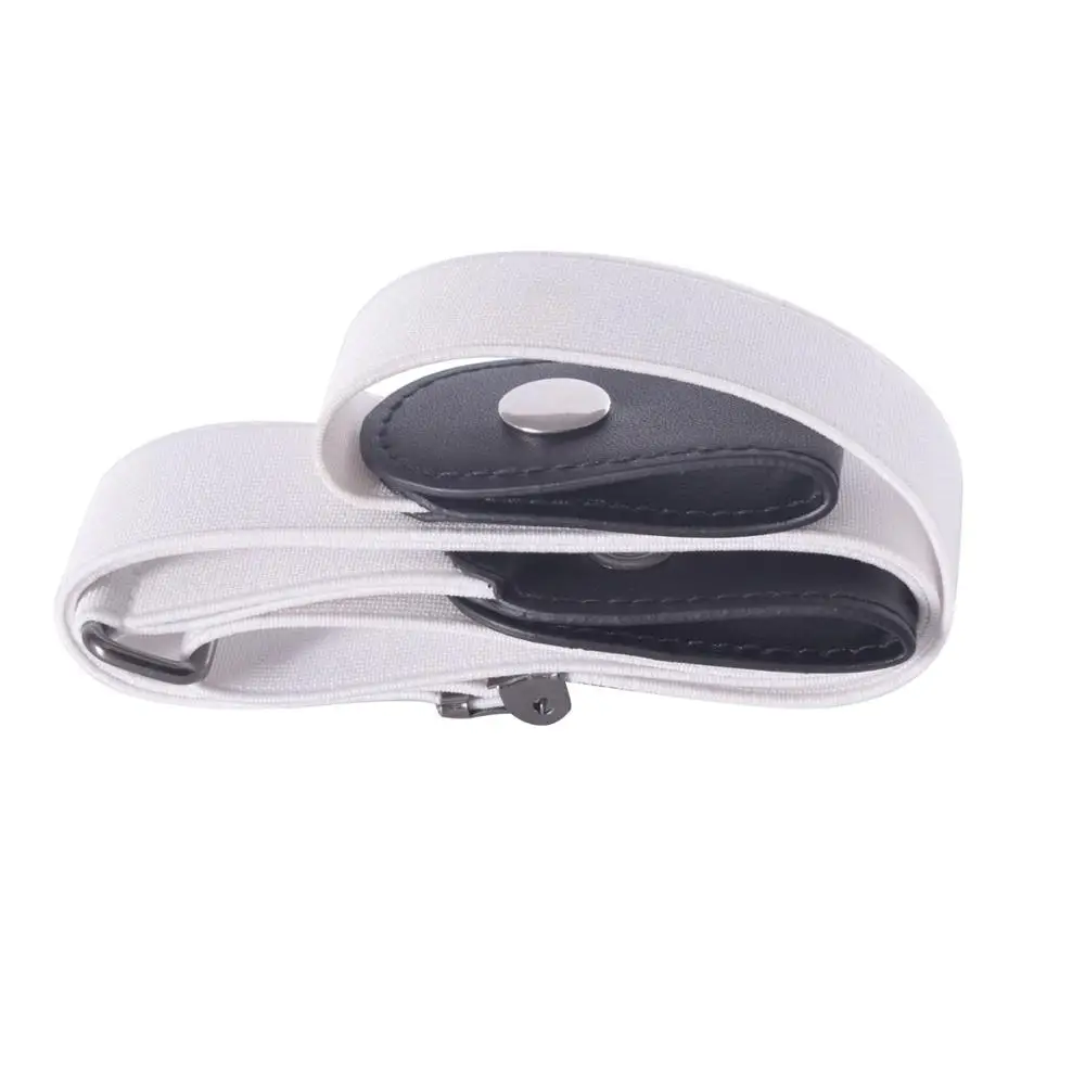 Metal-free Elastic Women Man Belt for Jeans without metal Comfortable Invisible Convenient Belt No Bulge No Hassle