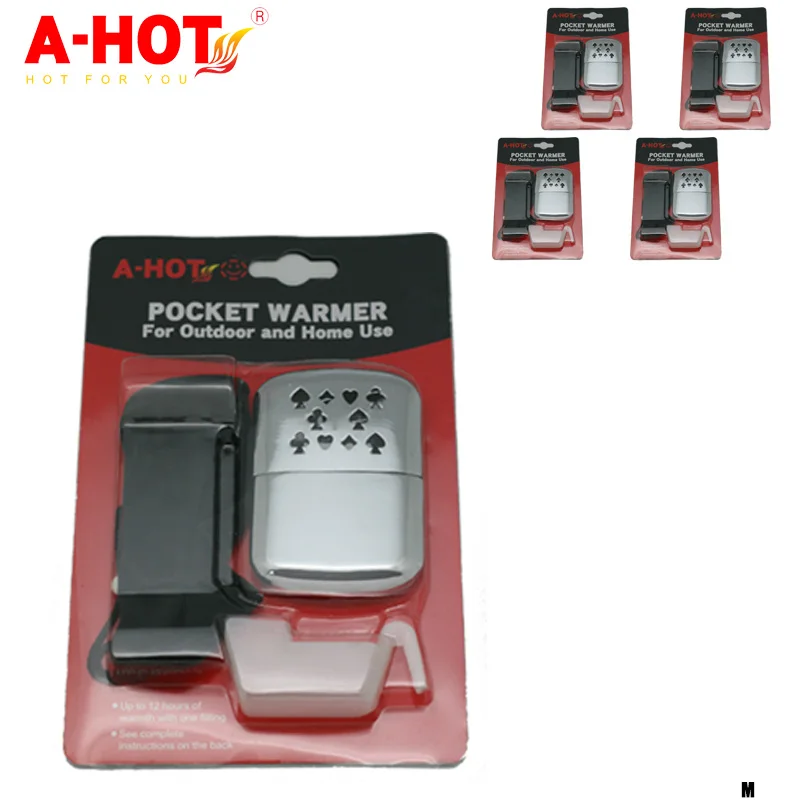 Stainless steel pocket and warmer indoor outdoor activities small heater warmer in pocket
