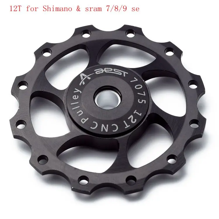 Bicycle part, Bicycle Jockey Wheel Pulley Suit for Shimano 7/8/9 speed , rear Derailleur Pulley